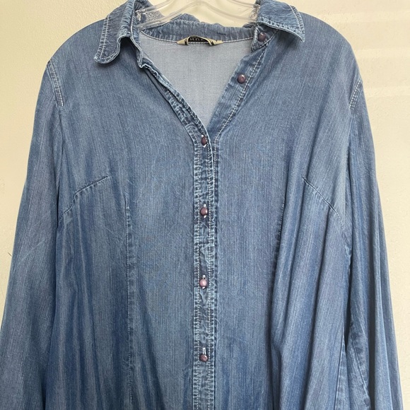 Shukr Denim Islamic Abaya - Picture 4 of 4